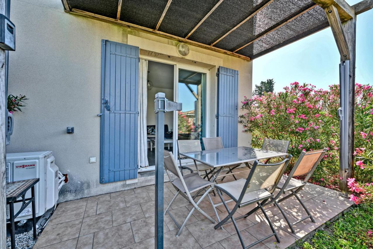 Saint-Saturnin-lès-Avignon Le Petit Bonheur - Place Parking Privee - Clim - Terrasse - Piscine Partagee - Proche Parc Spirou מראה חיצוני תמונה